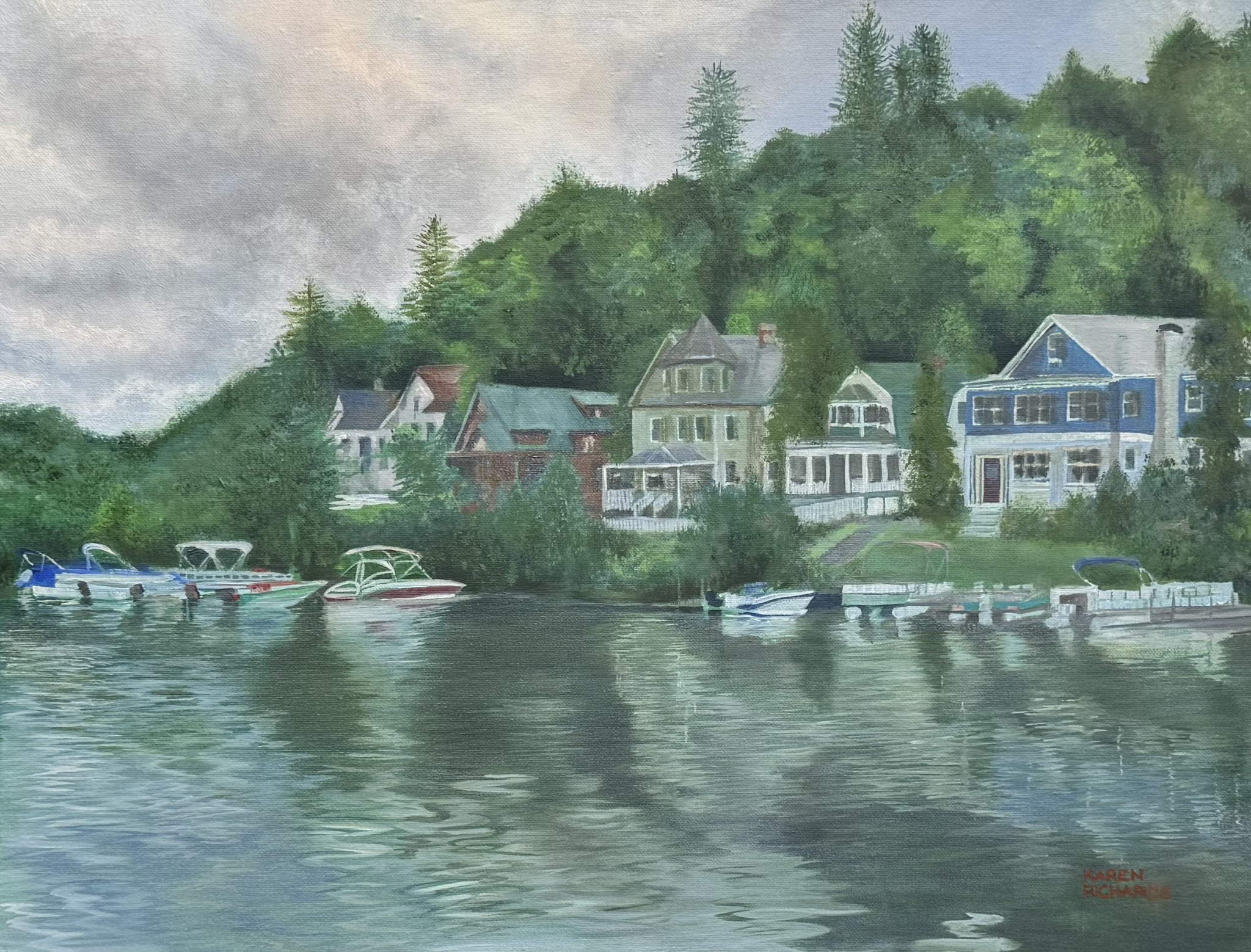 Click here to view Peaceful afternoon in Upstate New York by Karen Richards