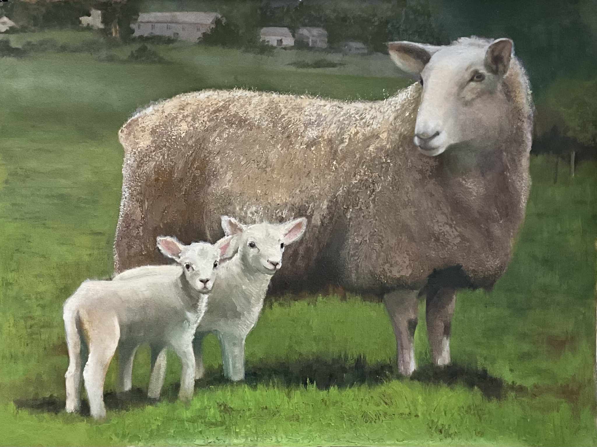 Click here to view Mom with twins by Karen Richards