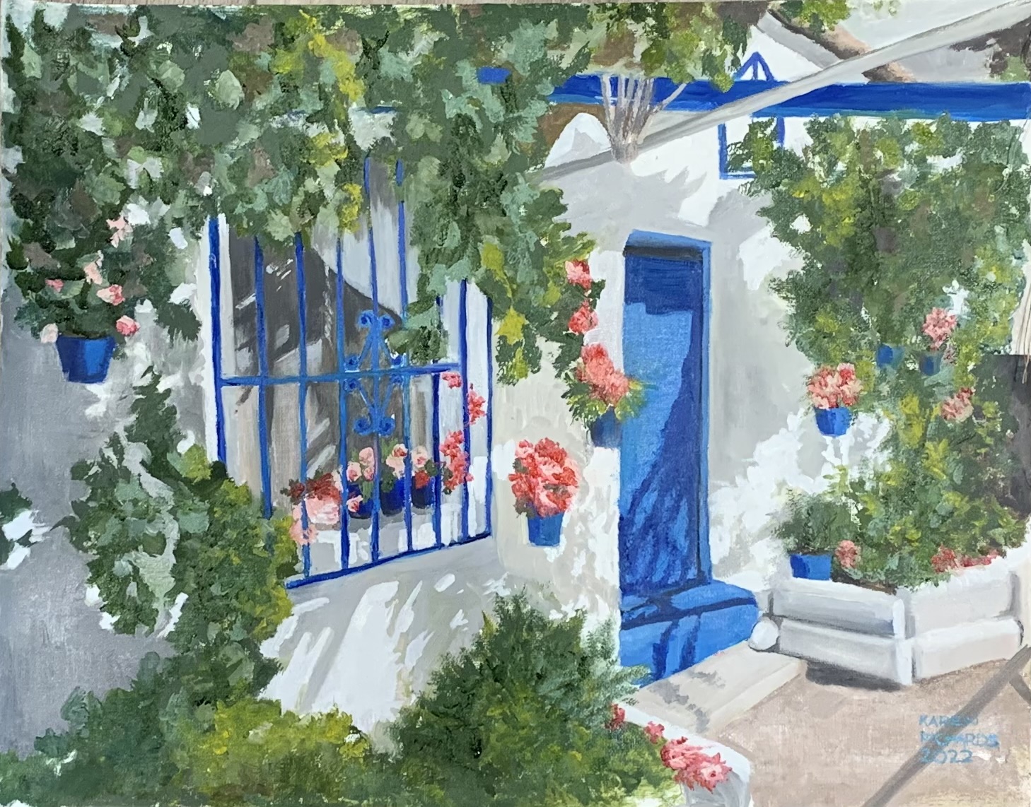 Click here to view A sunny afternoon in Spain by Karen Richards