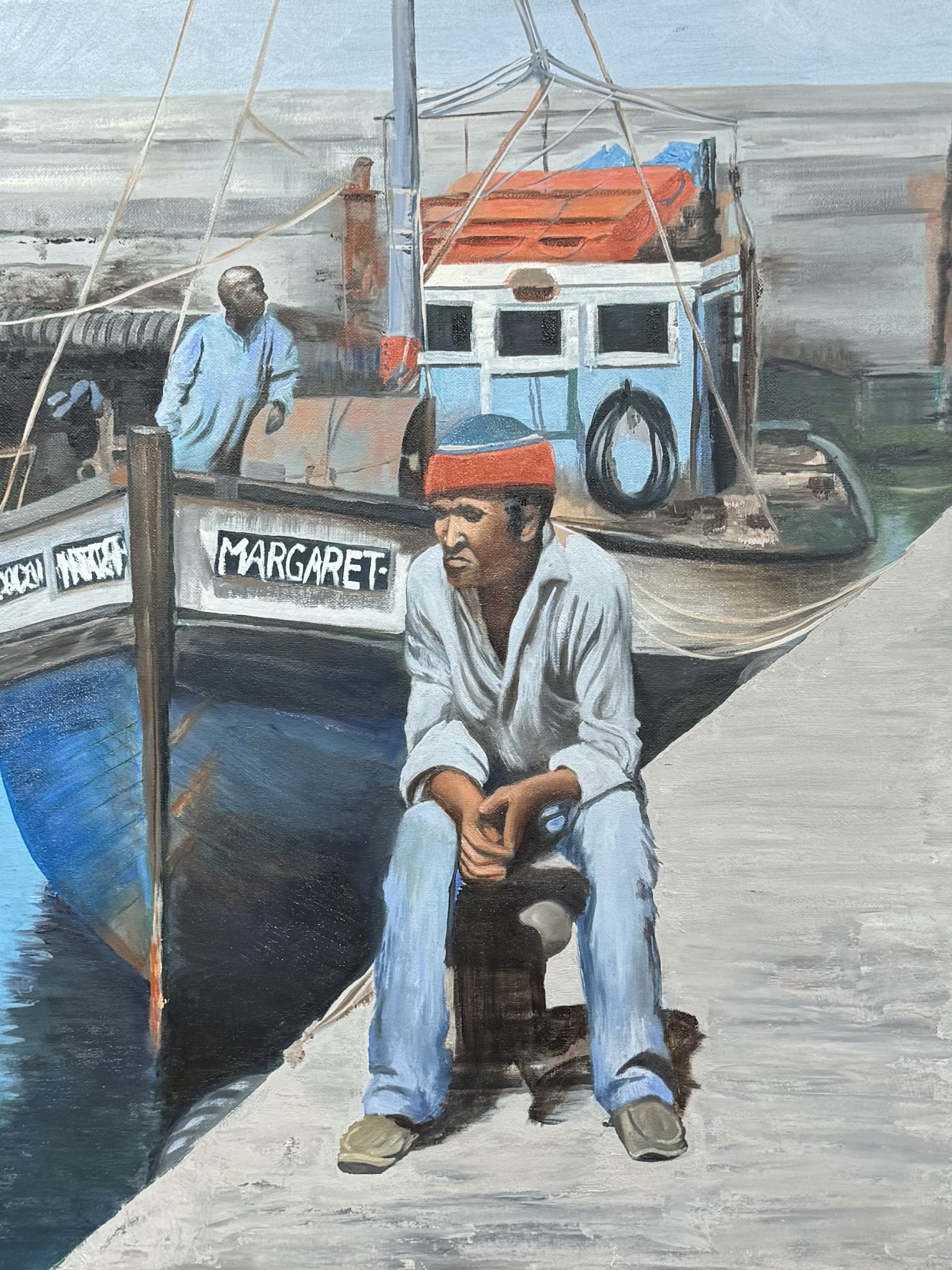 Click here to view Fish Hoek Fisherman by Karen Richards
