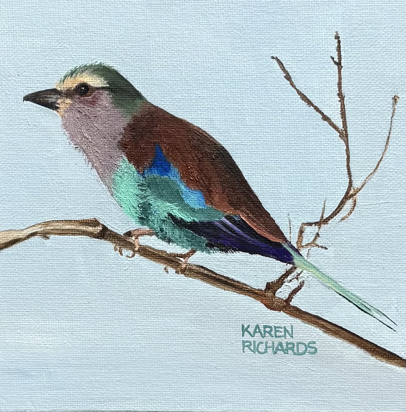 Click here to view Lilac Breasted Roller by Karen Richards