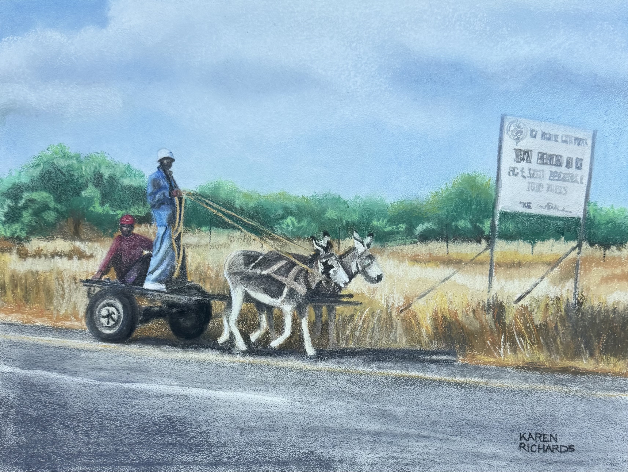 Door to Door Delivery by Karen Richards