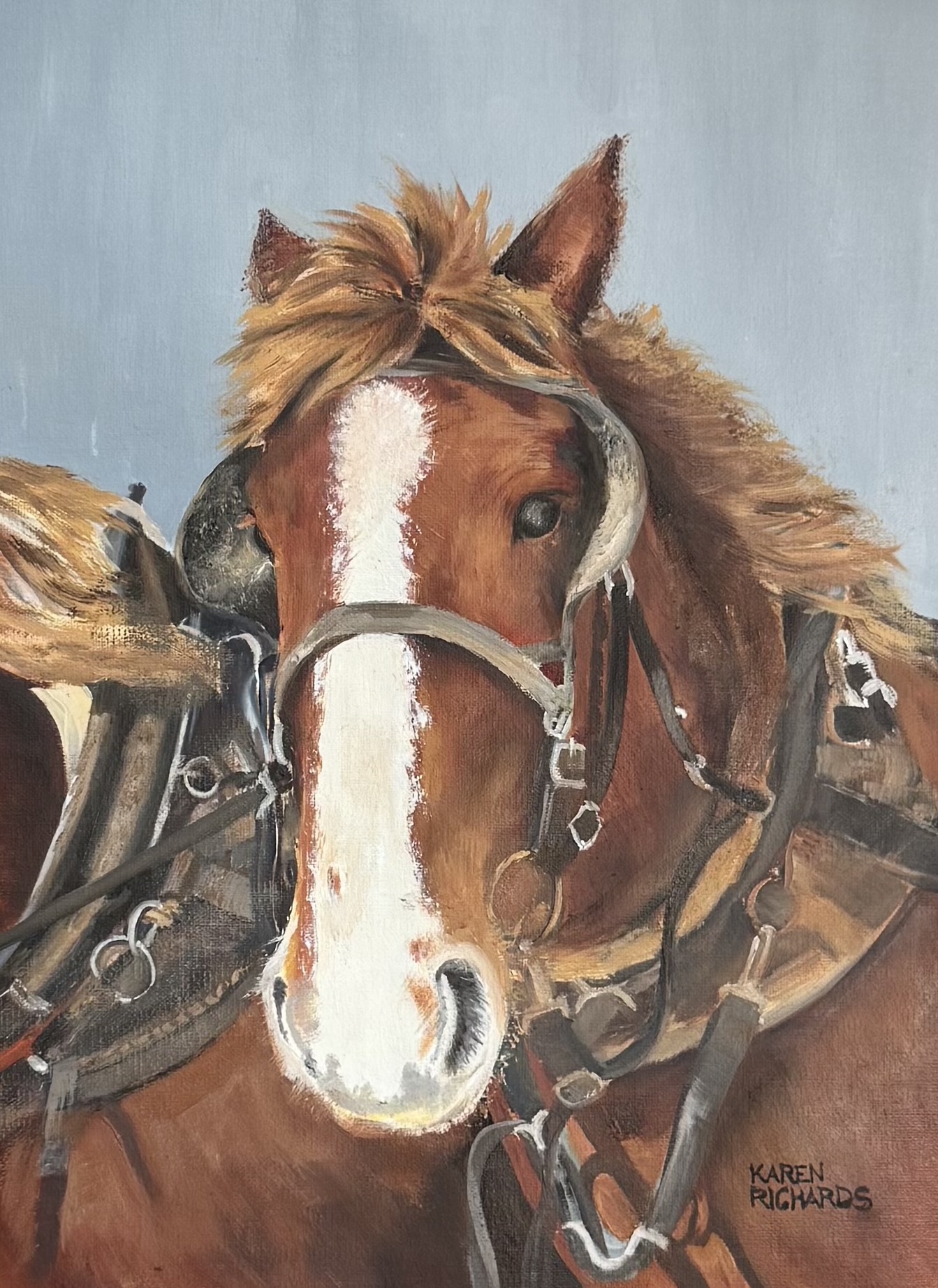 Click here to view Diesel the Carthorse by Karen Richards